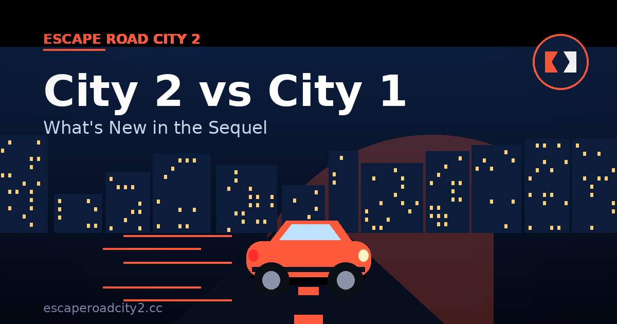 Escape Road City 2 vs Escape Road City 1: What’s New in the Sequel